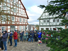 Feier des „Weihnachtsfriedens“ in Naumburg (© Karl-Franz Thiede)